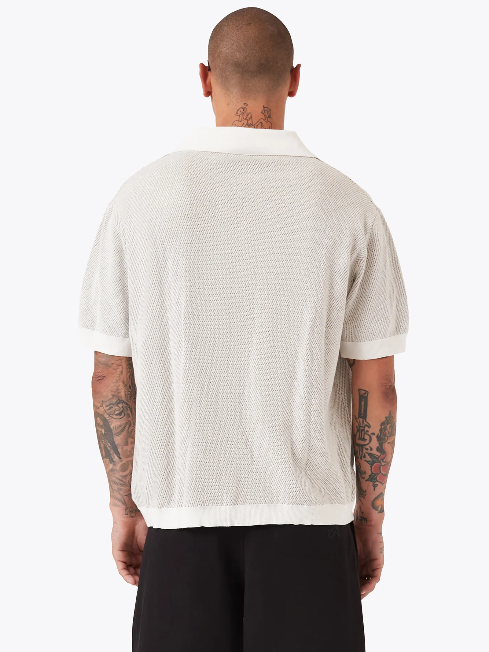 Diamond Bowling Knit Shirt - Image 5