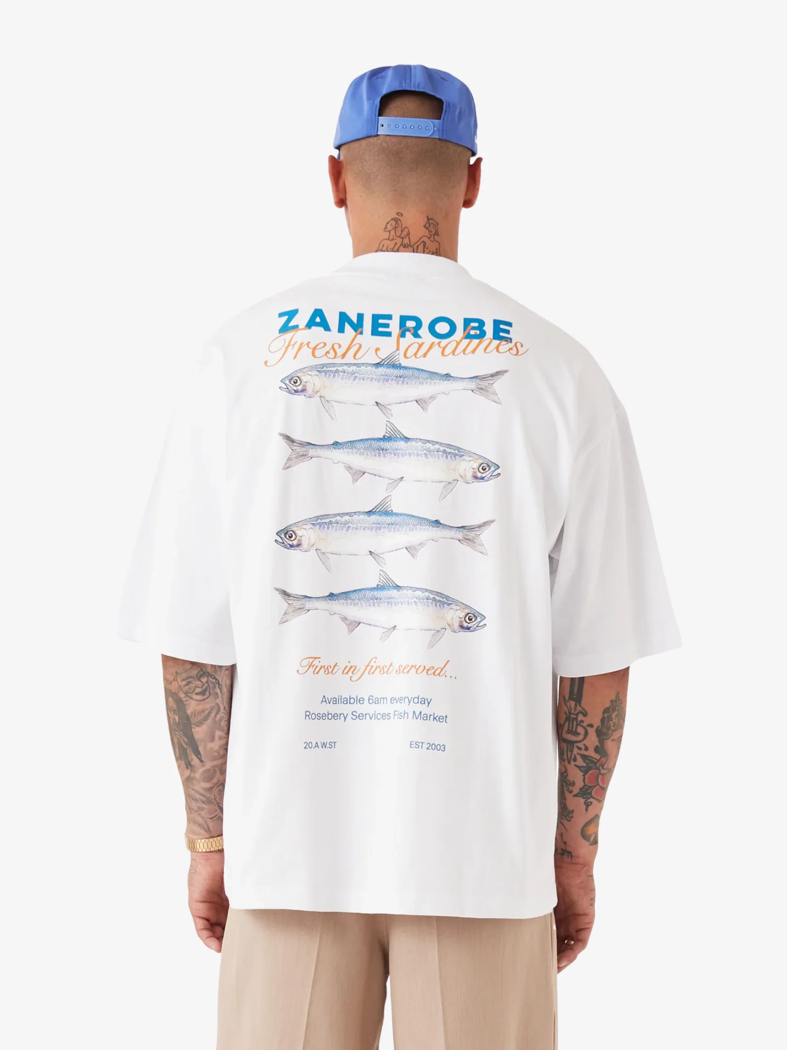 Fresh Sardines Flow Tee - Image 4