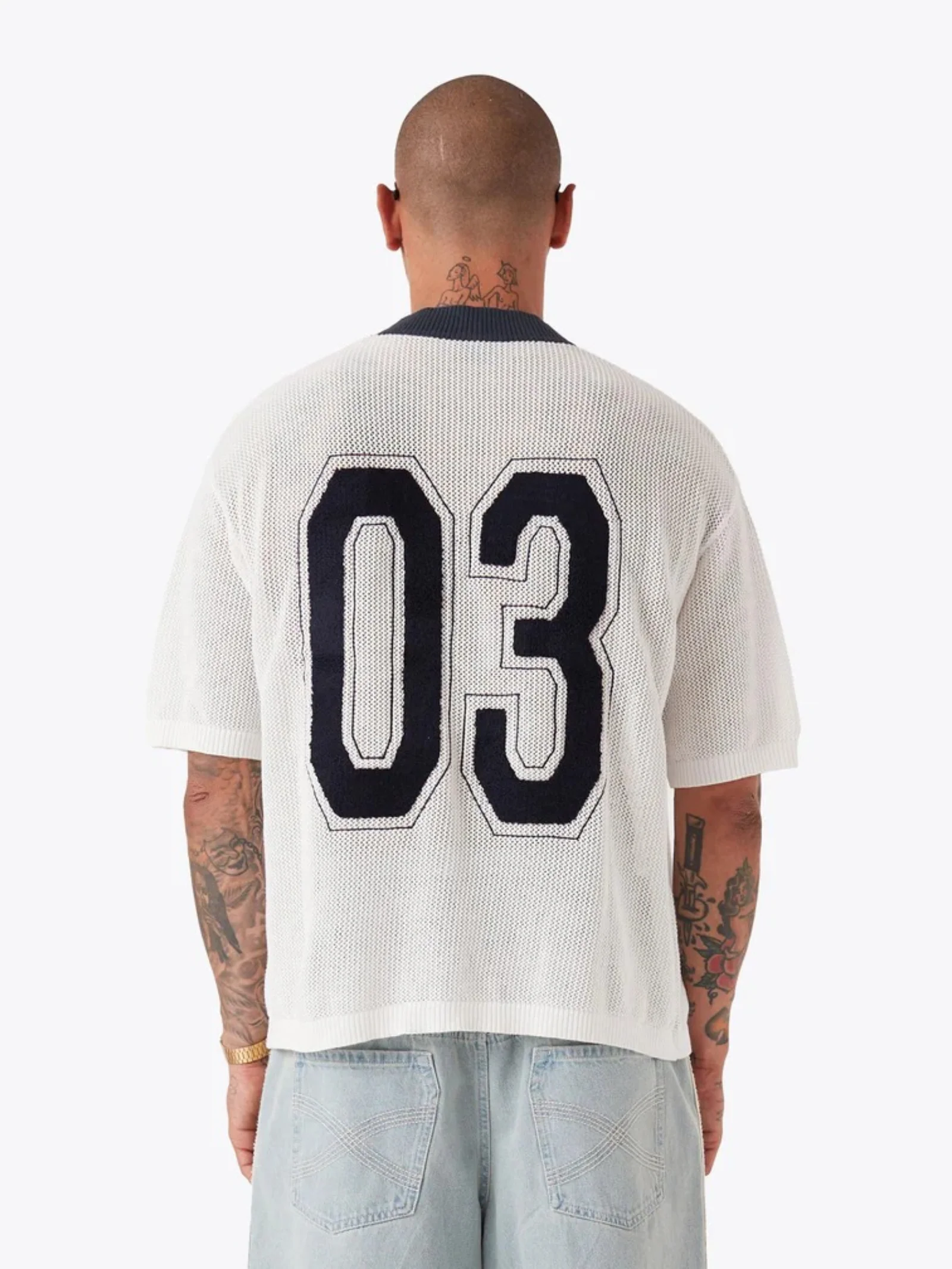 Knitted Baseball Jersey - Image 2