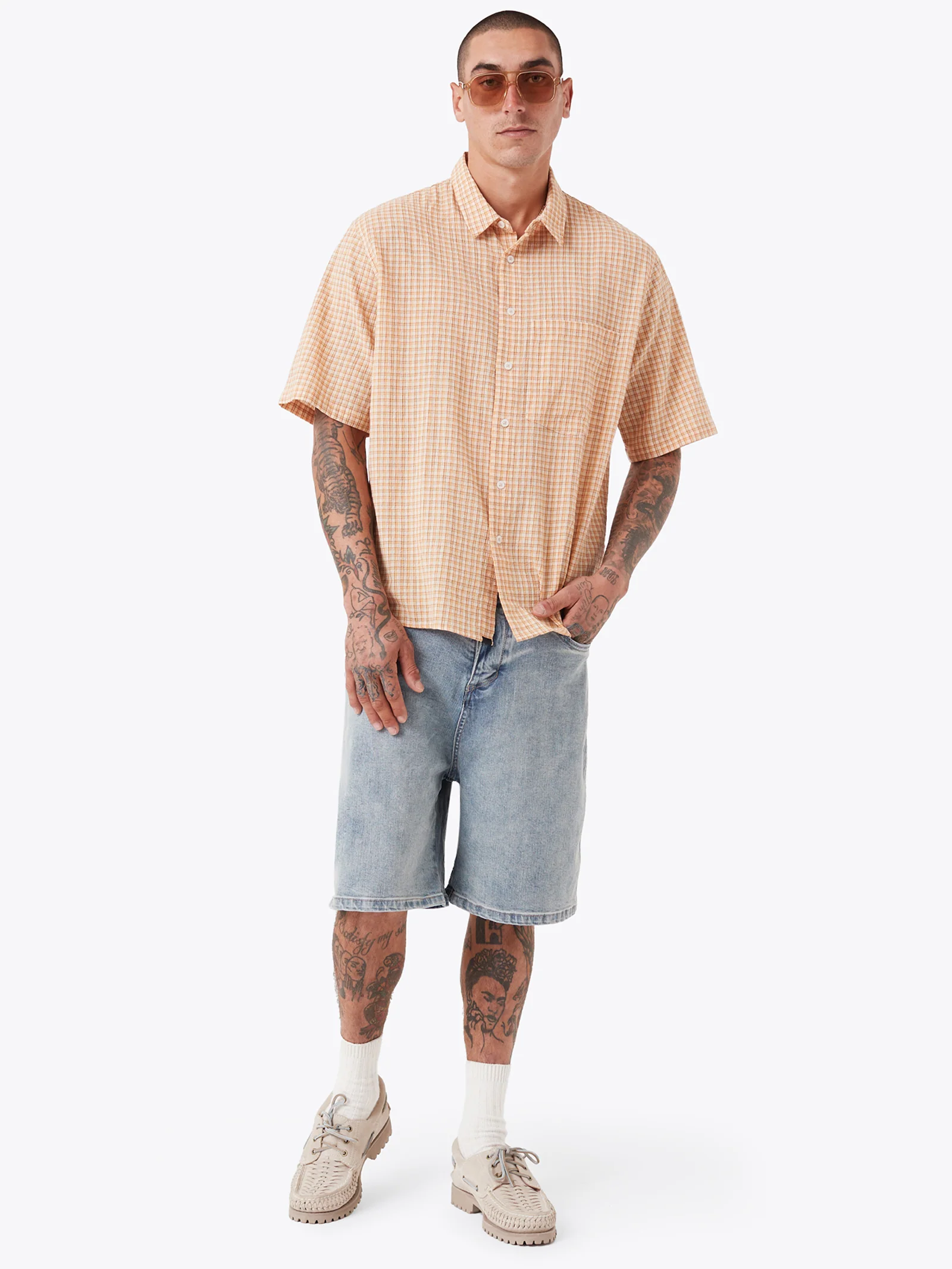 Micro Plaid Shirt - Image 5