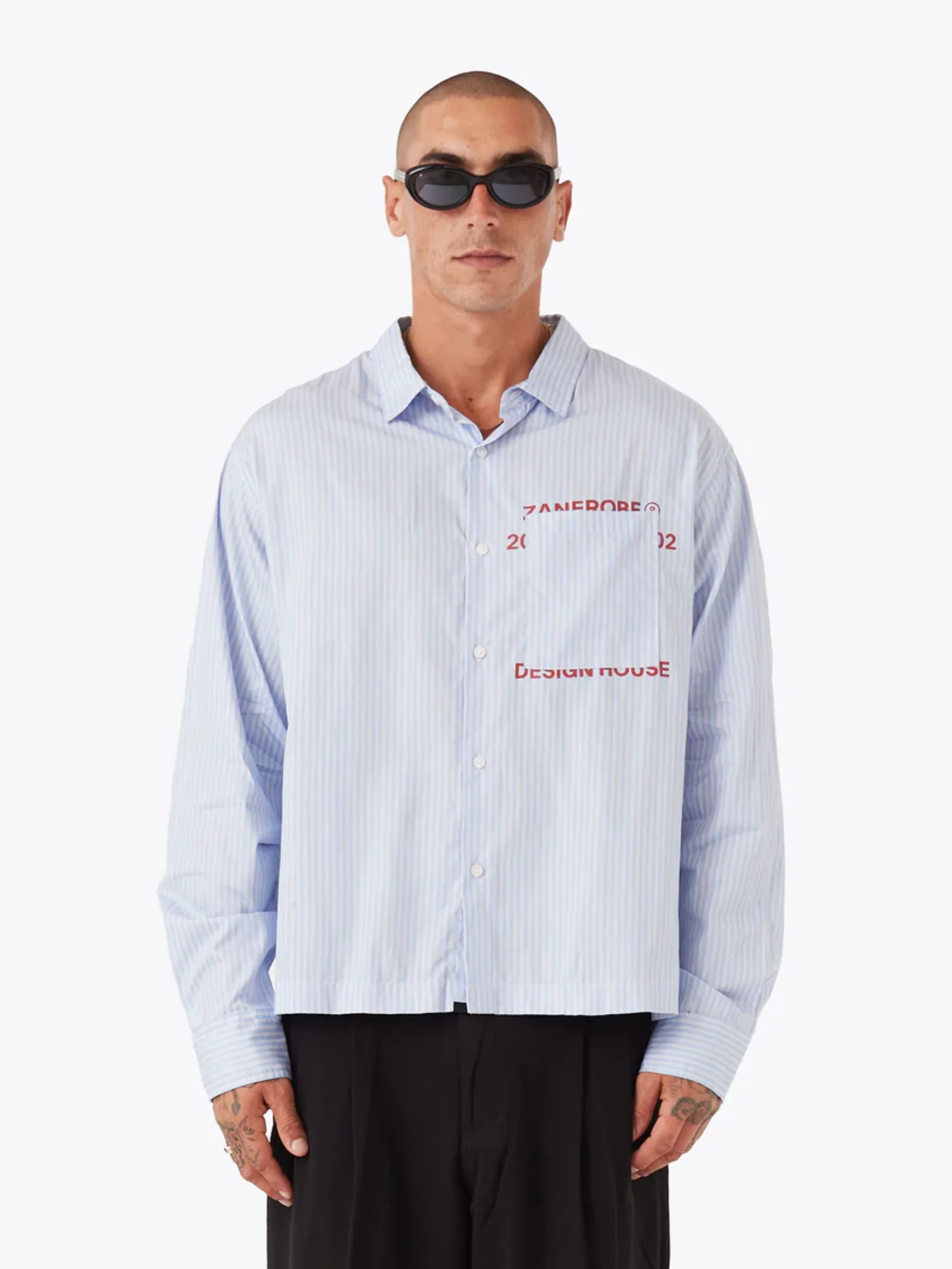 Overlap Crop Ls Shirt - Image 2
