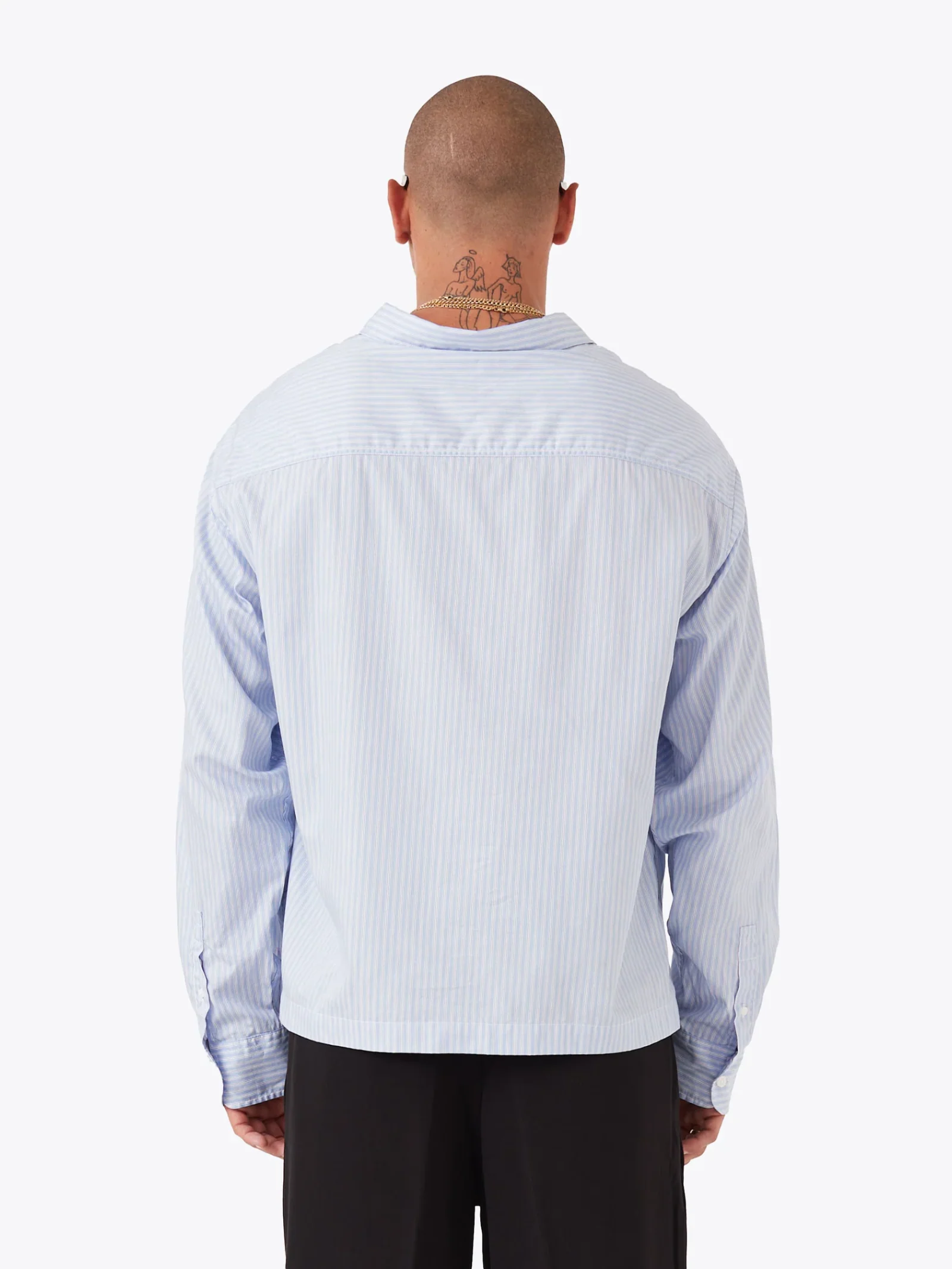 Overlap Crop Ls Shirt - Image 3