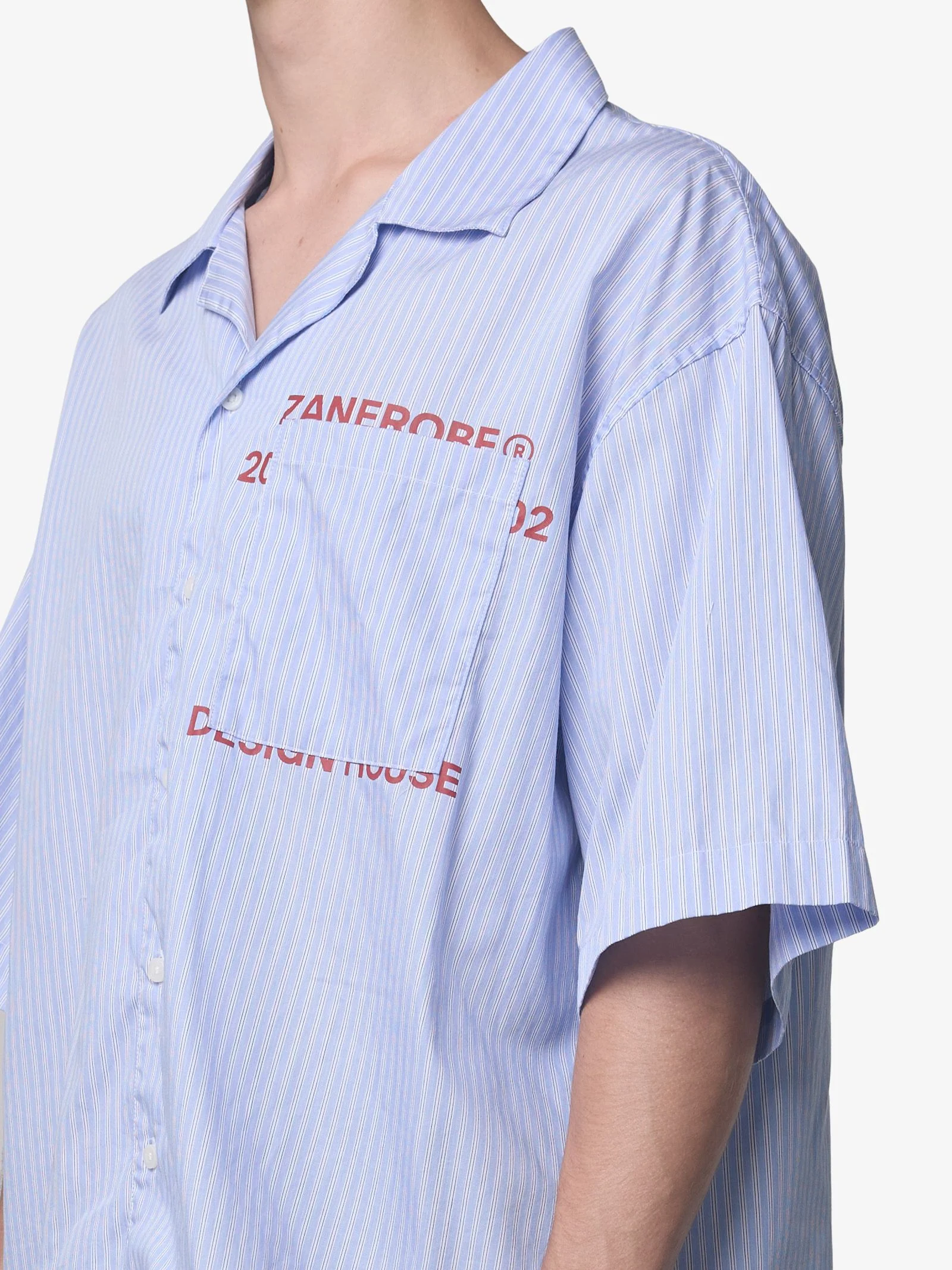 Overlap Crop Shirt - Image 2