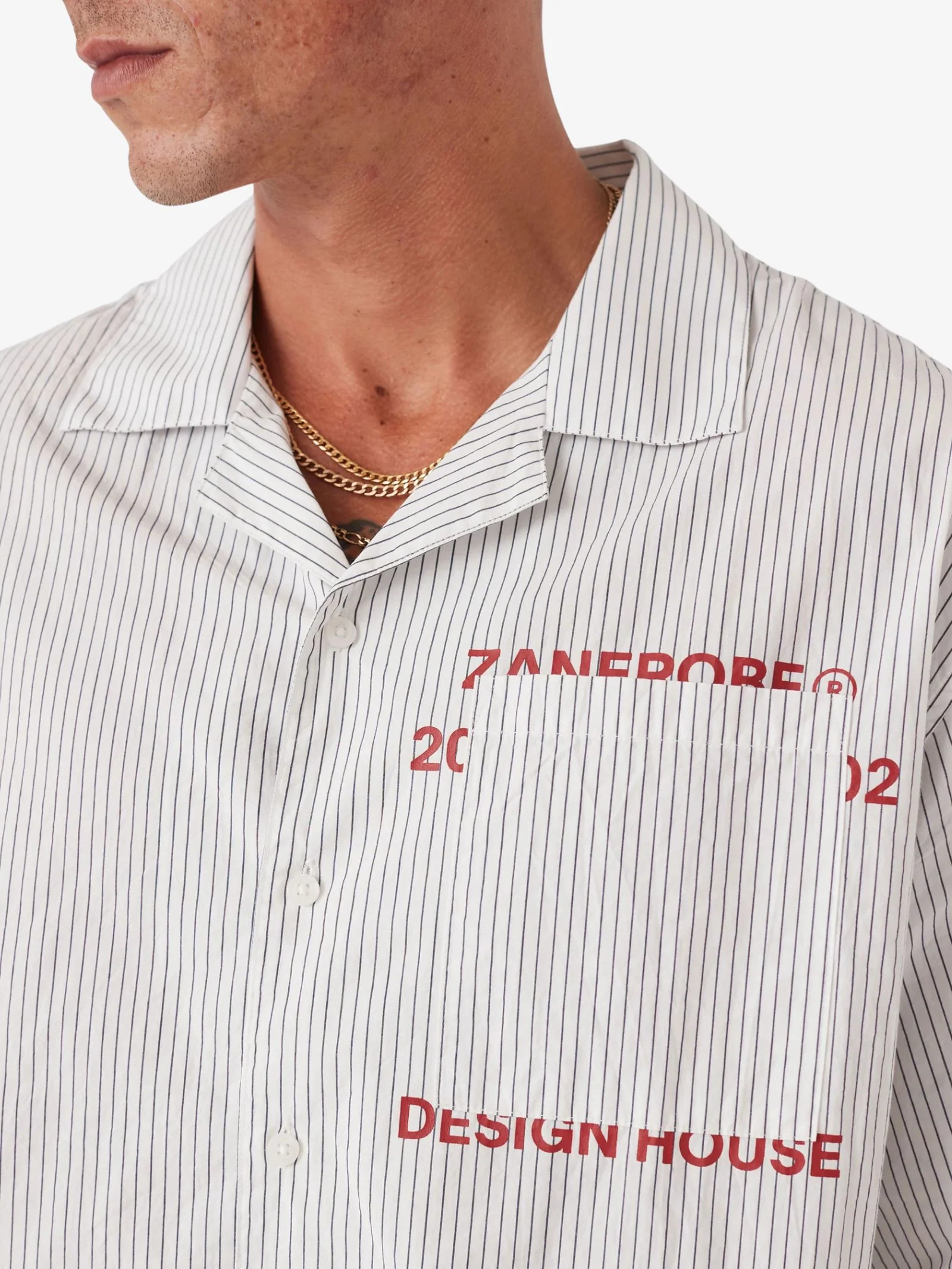 Overlap Crop Shirt - Image 6