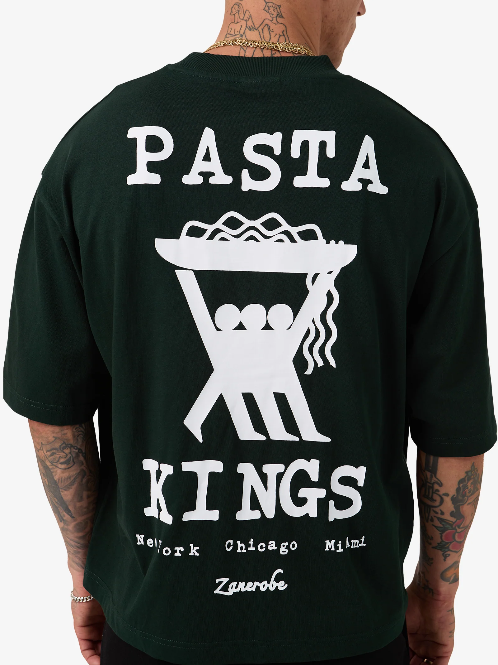 Pasta Kings Crop Flow Tee - Image 4