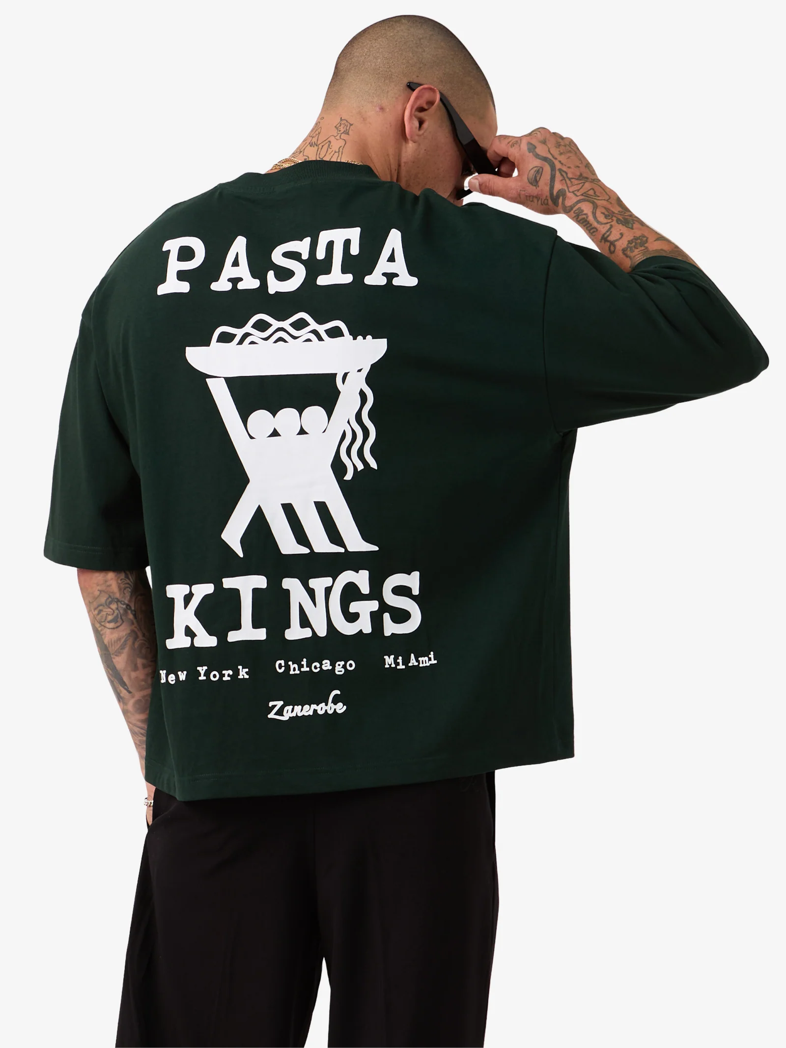 Pasta Kings Crop Flow Tee - Image 6