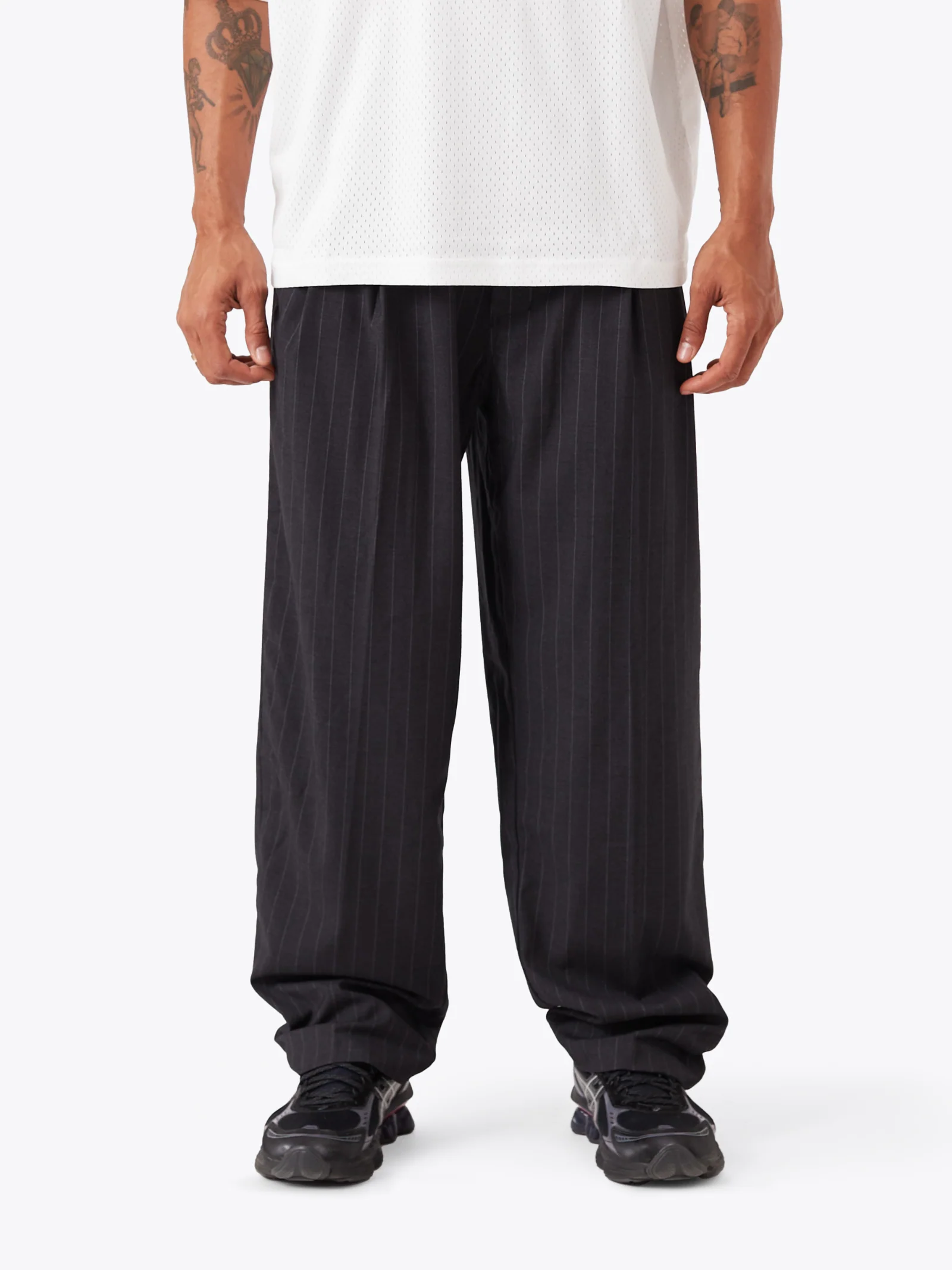 Pinstripe Flow Pant - Image 2