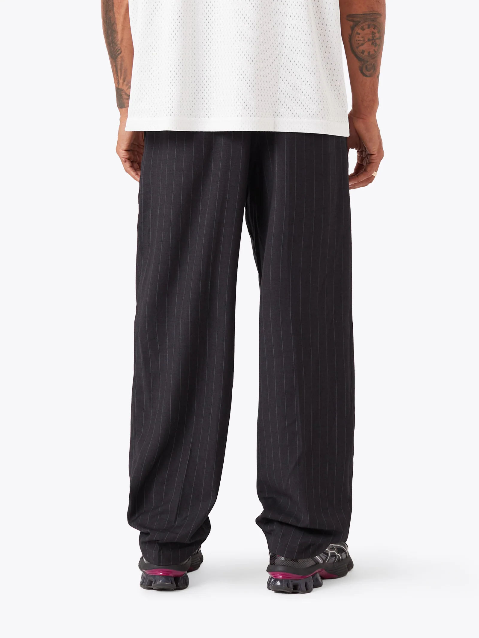 Pinstripe Flow Pant - Image 5