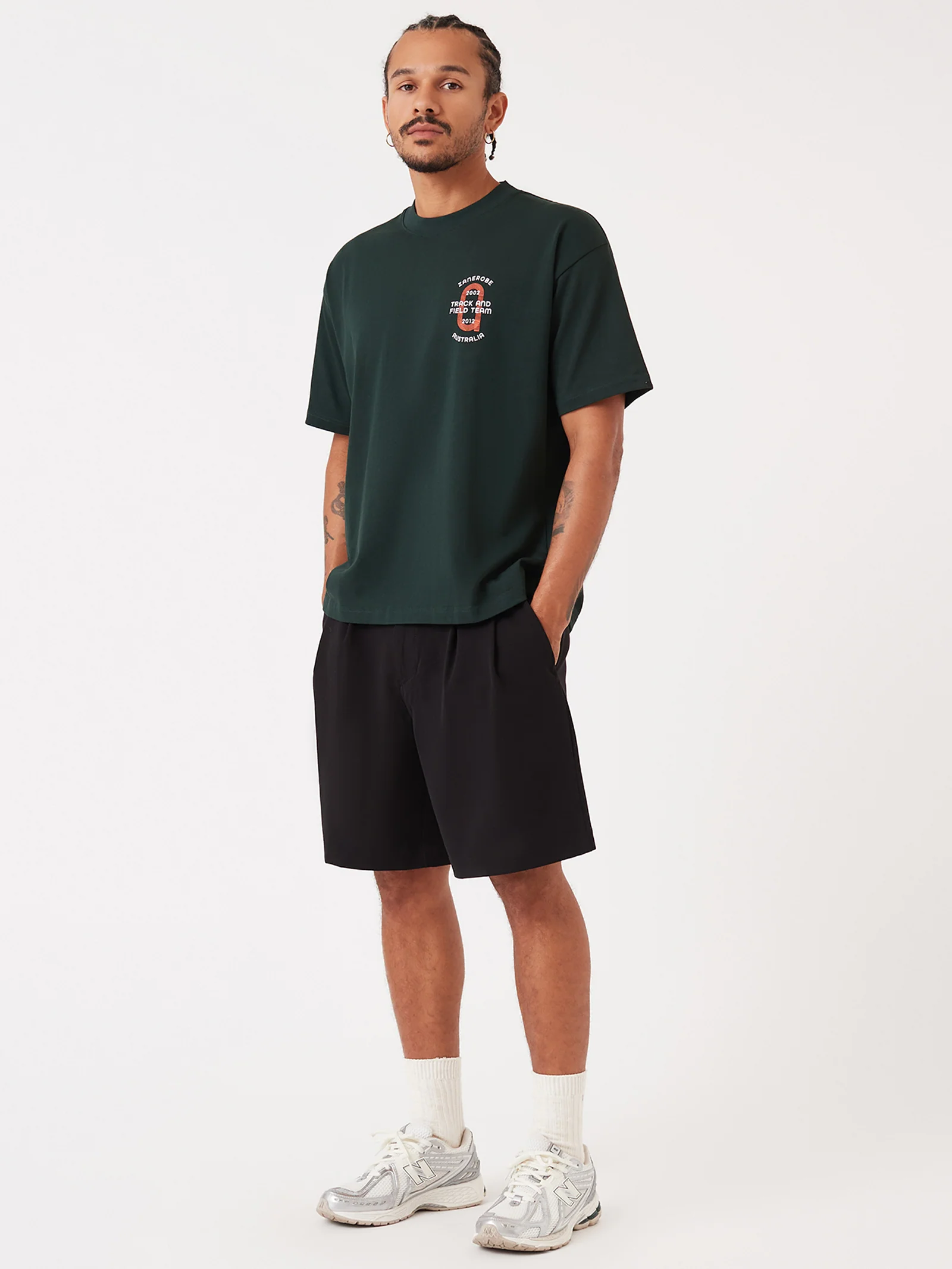 Track Team Box Crop Tee - Image 4