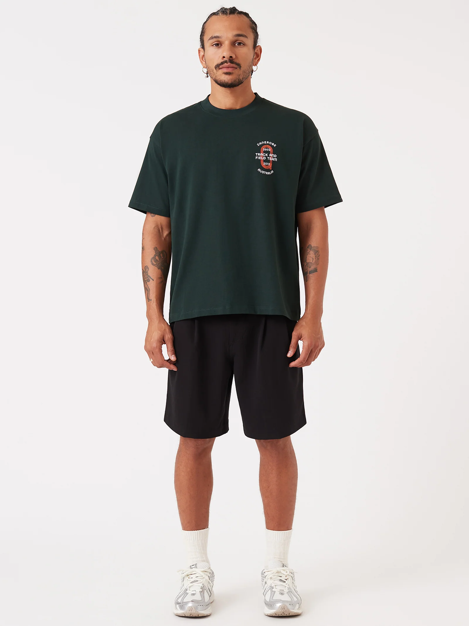 Track Team Box Crop Tee - Image 8