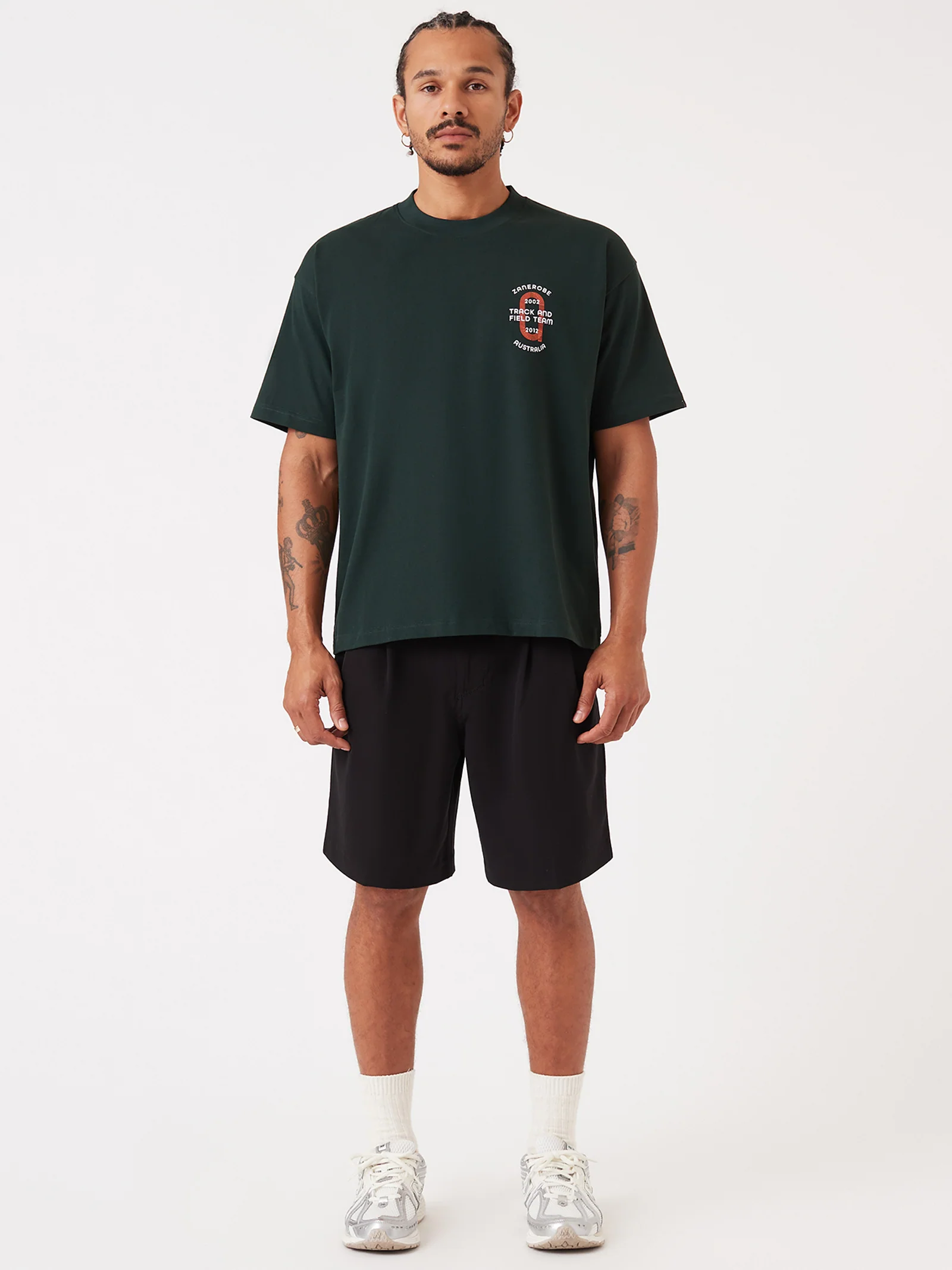Track Team Box Crop Tee - Image 9