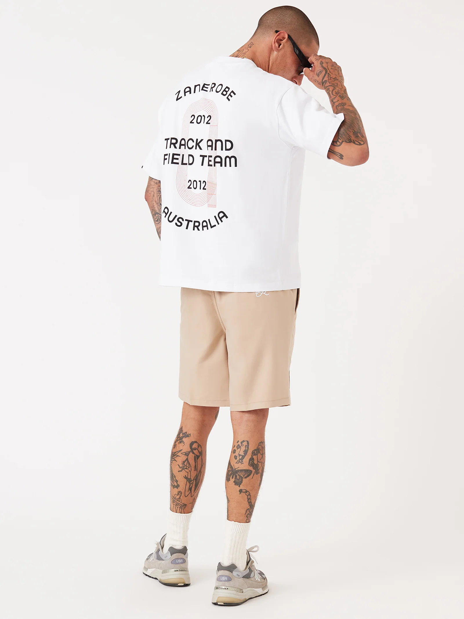 Track Team Box Crop Tee - Image 8