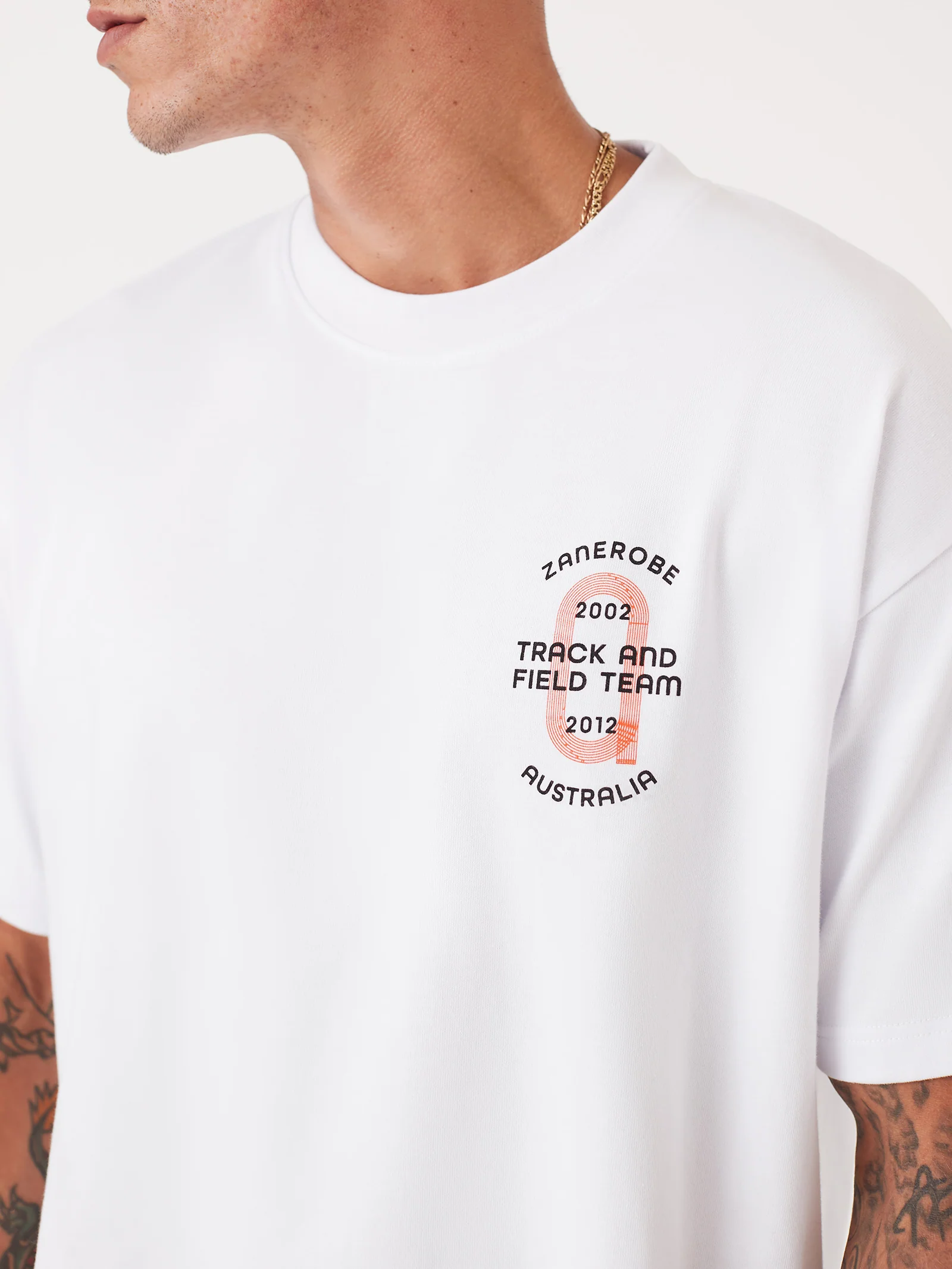 Track Team Box Crop Tee - Image 9
