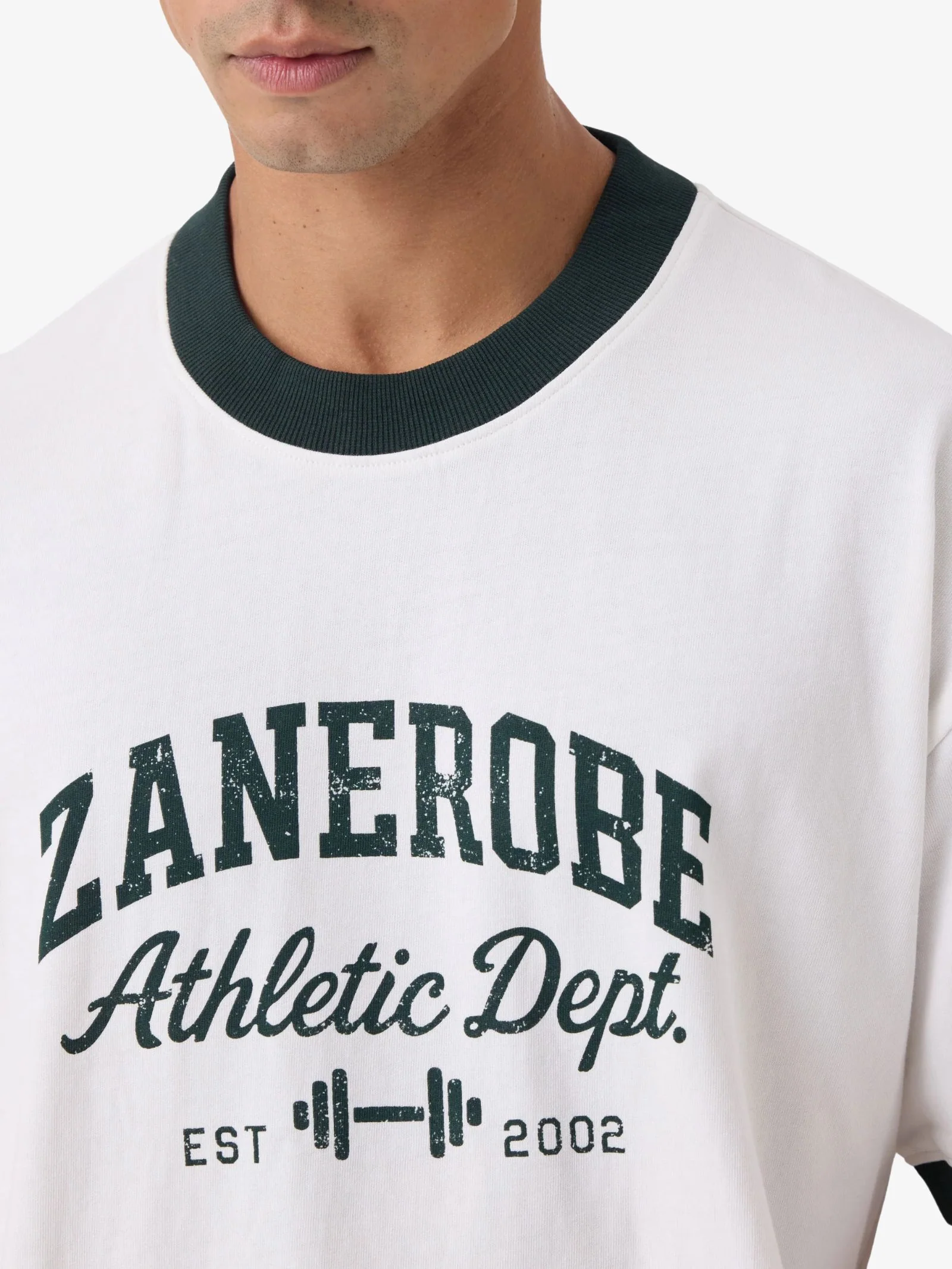 ZR Athletics Ringer Tee - Image 3