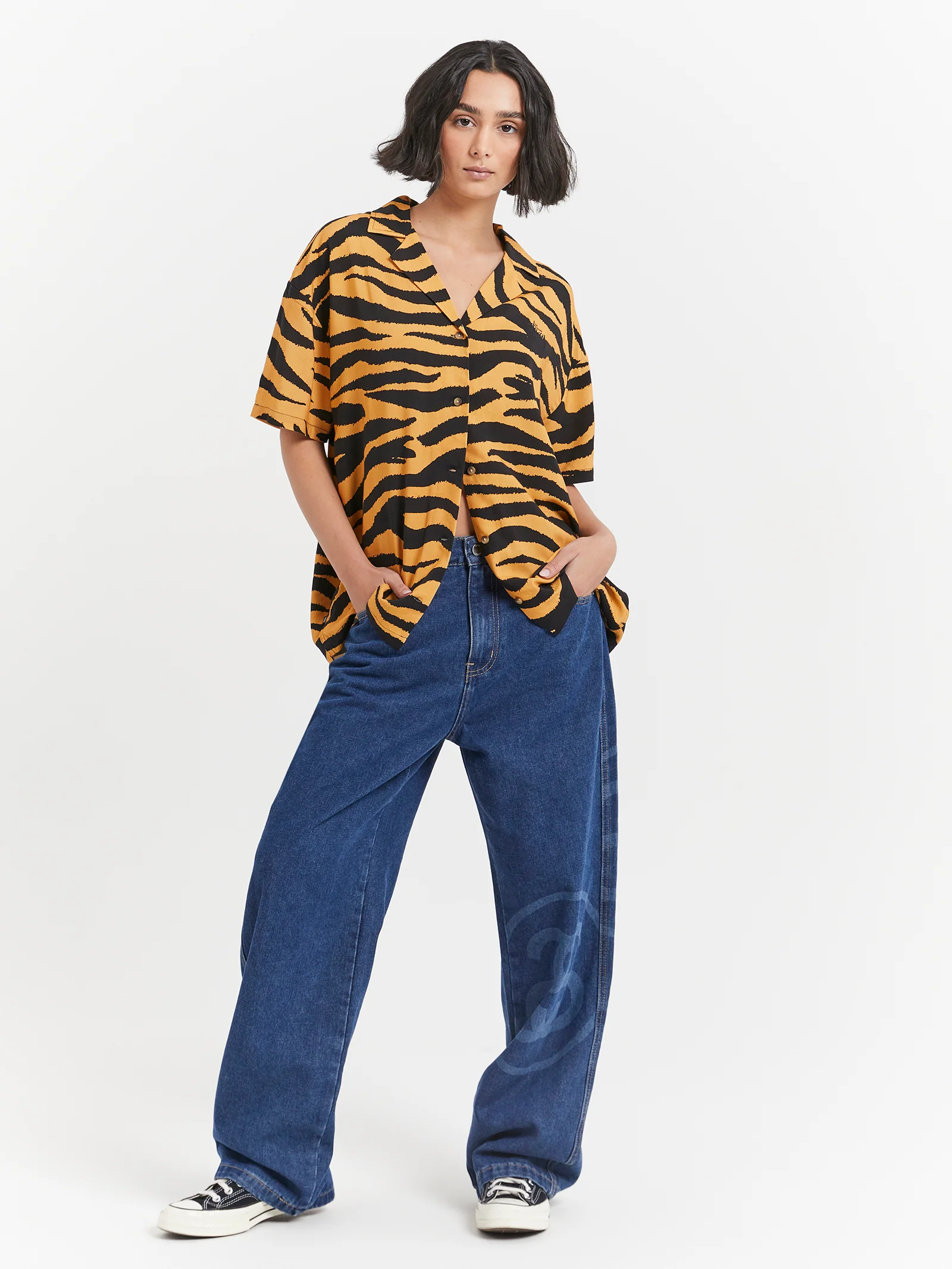 Zebra Oversized Shirt - Image 2