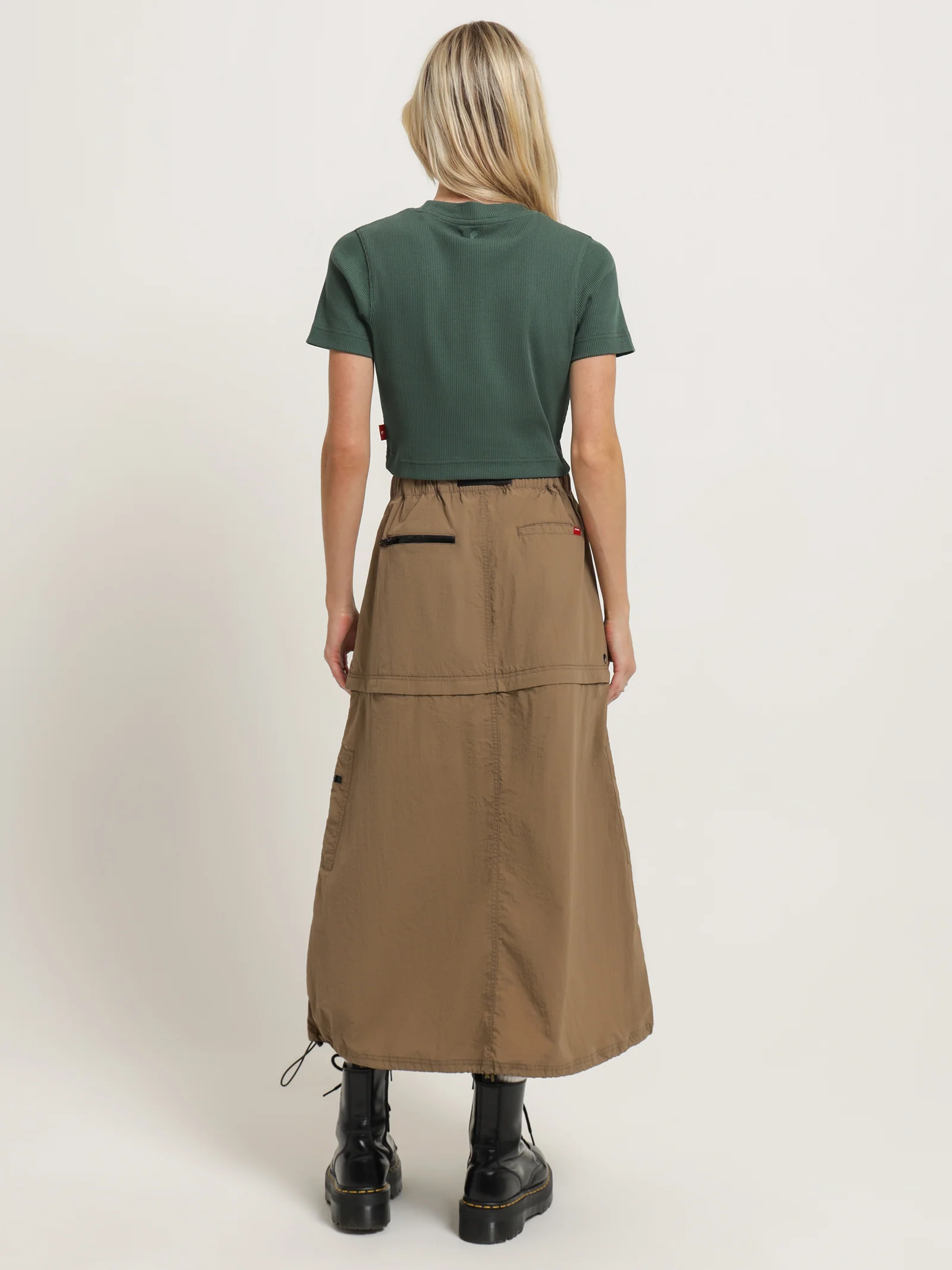 Zip-Off Convertable Cargo Skirt - Image 5