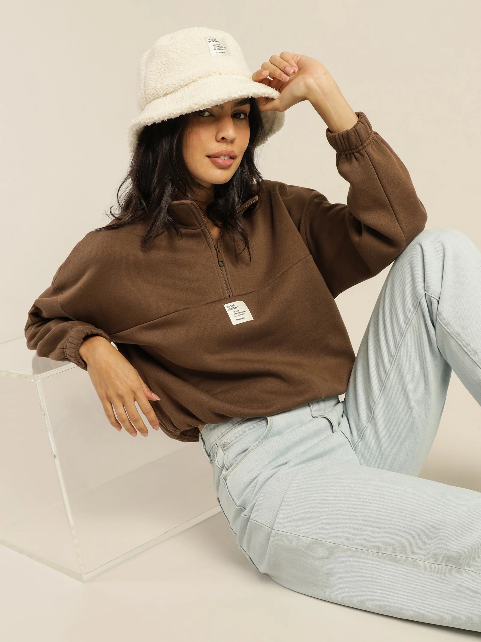 Zoey Half Zip Sweater - Image 2